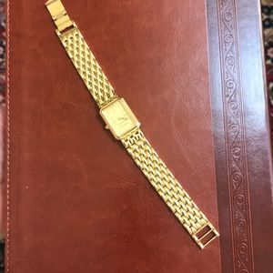 Tiffany watch gold platen